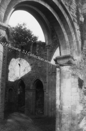 NORTH TRANSEPT THROUGH 1ST ARCH OF SOUTH AISLE